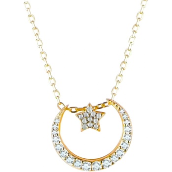 HARAHU Колие me-38885 - Златен kp38885 (me-38885)