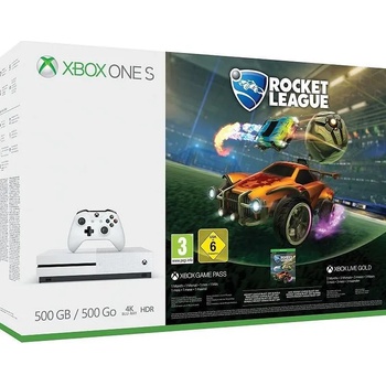 Microsoft Xbox One S (Slim) 500GB + Rocket League