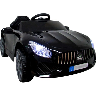 MP elektrické auto Cabrio B3 diaľkové ovládanie bezpečnostné pásy čierna