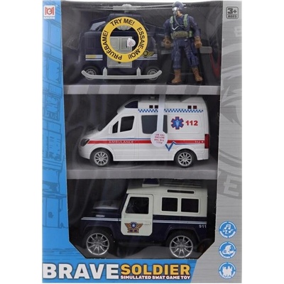 Lamps Sada policie baterie