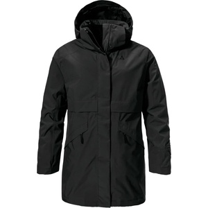 SCHÖFFEL Дамско палто Schöffel Women's Insulated Parka Malkay Coat - Black - размер 34 (EU) (102-4710-0111)