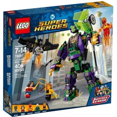 LEGO® Super Heroes 76097 Lex Luthor a zničení robota