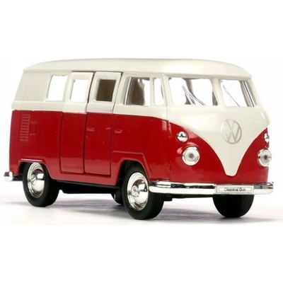 Welly Volkswagen 1963 T1 Bus red 1:34