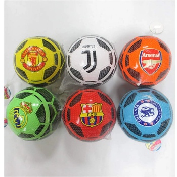 Футболна топка с декор емблеми на отбори