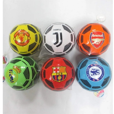 Футболна топка с декор емблеми на отбори