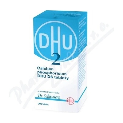 Schüsslerove soli Calcium phosphoricum DHU D6 200 tabliet
