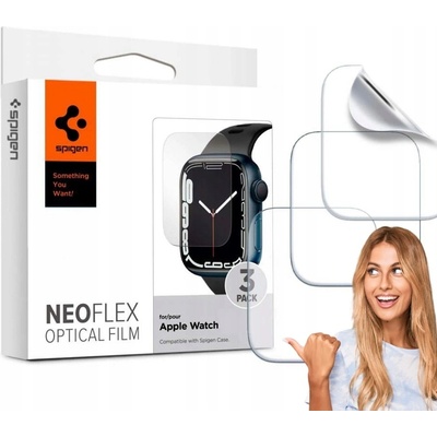 Spigen Film Neo Flex 3 pcs - Apple Watch 7 45mm AFL04049 – Zbozi.Blesk.cz