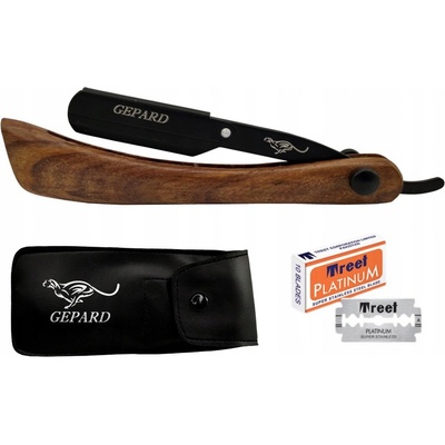 Gepard Wood Teflon Holící břitva pro holení