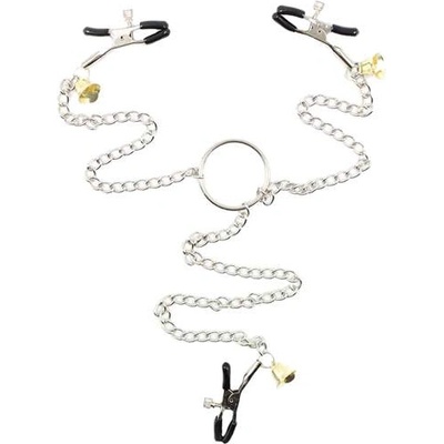 LateToBed Щипки за зърната и клитора "latetobed nipple clamps" Регулируеми