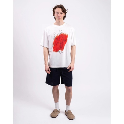Thinking MU Flower Pot Red Eric Tee White