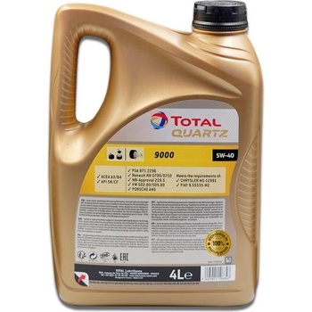 Image 1 of Total Quartz 9000 5W-40 4 l