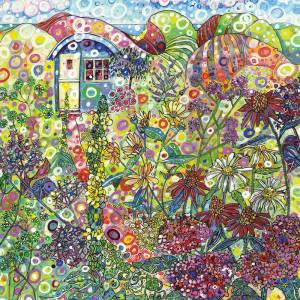 Grafika Art Puzzle - Puzzle The Blue Shepards Hut - 1 000 piese