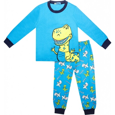 KUGO Chlapecké pyžamo KUGO MP tyrkysová