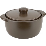 HORECANO HOME-Гювеч 3L Ø22xh11cm КАФЯВ (HC-08271) (0108271)