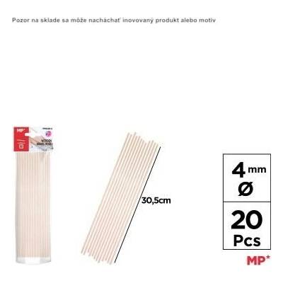 Dekoračné paličky 4x30,5mm 20ks PM028-2