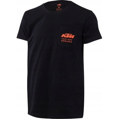 KTM Factory Enduro Black/Orange čierne