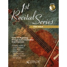 1st RECITAL SERIES + CD viola sólový sešit