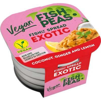 Fish Peas Veganská pomazánka s hrachovou bílkovinou Exotic 125 g