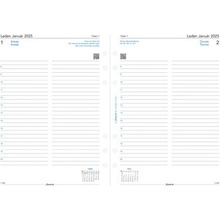 Filofax Denní kalendář 2025 den/1 strana Čj náplň A5 diářů