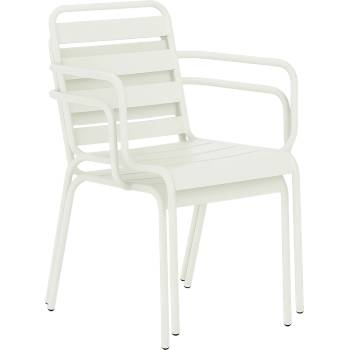 Carmen Метален градински стол inisa - светлосив (3535136)