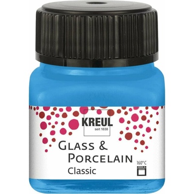 Kreul Classic Farba na sklo a porcelán Light Blue 20 ml 1 ks