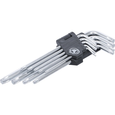 BGS technic Sada zahnutých klíčů dlouhé T-profil pro Torx T10 - T50 9dílná BGS 816