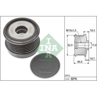 Předstihová spojka Schaeffler INA 535 0373 10