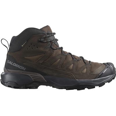 Salomon Мъжки туристически обувки Salomon X Ultra 360 Leather Mid GORE-TEX Walking boots - Dark Earth / Delicioso / Castlerock - размер 43 1/3 (EU) (019-1165-0216)