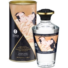 Shunga Hřejivý masážní olej s vanilkovým aroma 100 ml