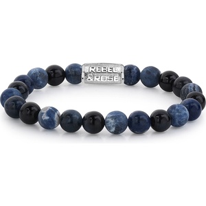Rebel & Rose Bracelet Blue Rocks RR-80045-S-L+ mens, мъже