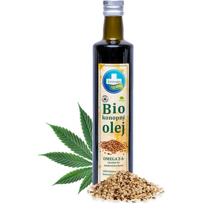 Annabis Bio 100% konopný olej 0,5 l