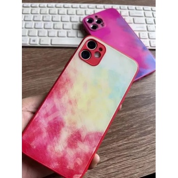 Image 1 of Dfans Силиконов кейс Dfans Art за iPhone - червен IPhone 12 Pro (3121221)