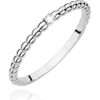 Blink Blink Zlatý prsteň s diamantom 1192BDB