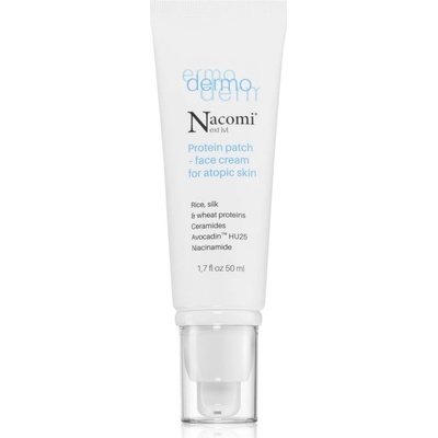 Nacomi Next Level Dermo Protein Patch krém pre suchú až atopickú pleť 50 ml