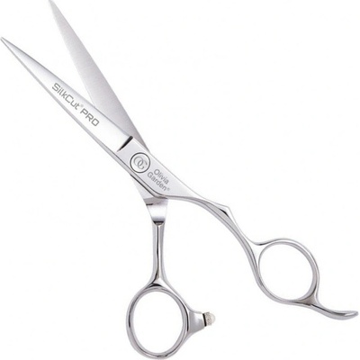 Olivia Garden SilkCut PRO Shear 5,75´ Silver kadeřnické nůžky pro praváky