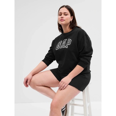 GAP Oversize mikina s logem Černá