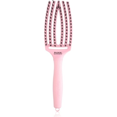 Olivia Garden Fingerbrush ThinkPink Boar & Nylon Jaipur Rose Четка за коса