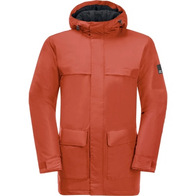 Jack Wolfskin Мъжко зимно яке Jack Wolfskin Winterlager Parka Winter jacket - Intense Rust - размер M (004-4143-0312)
