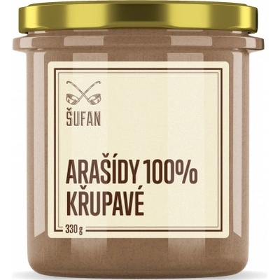 Šufan Ořechové máslo Arašídy křupavé 330 g