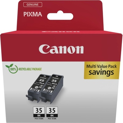 Canon PGI-35BK 1509B029 черен (black) оригинален комплект касети, 2 бр (1509B029)