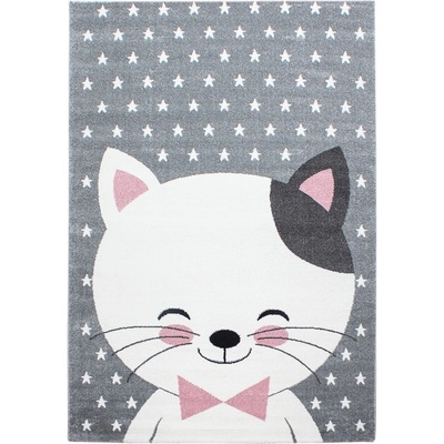 Ayyildiz Розово-сив детски килим 120x170 cm Kids - Ayyildiz Carpets (KIDS1201700550PINK)
