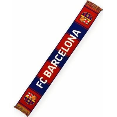 Pletená šála FC Barcelona