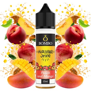 Bombo Wailani Juice Peach and Mango 15ml/60ml