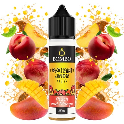 Bombo Wailani Juice Peach and Mango 15ml/60ml