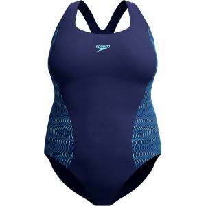 Speedo Цял бански plus plcmnt medalist 1pc af