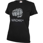 BENNON Дамска тениска bennon predator lady / Дамска тениска с щампа - черно/сива s (0852140060-s 36-38)