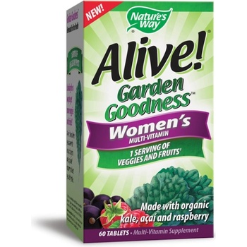 Image 1 of Nature's Way Alive! Garden Goodness Women's Multi [60 Таблетки]