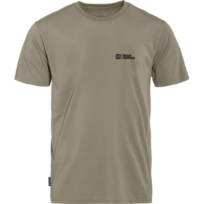 Horsefeathers Мъжка фланелка с къс ръкав за колоездене Horsefeathers Rooter Tech T-Shirt Cycling jersey - Taupe - размер XXL (056-3963-0315)