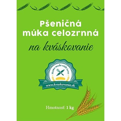 Mlyn Trenčan Mouka Pšeničná celozrnná na kváskování 1 kg