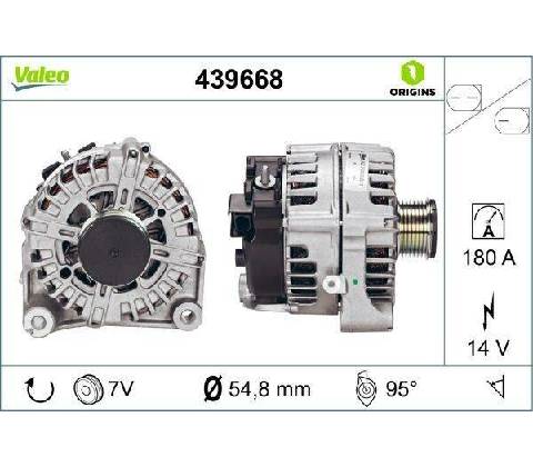 Generátor VALEO 439668